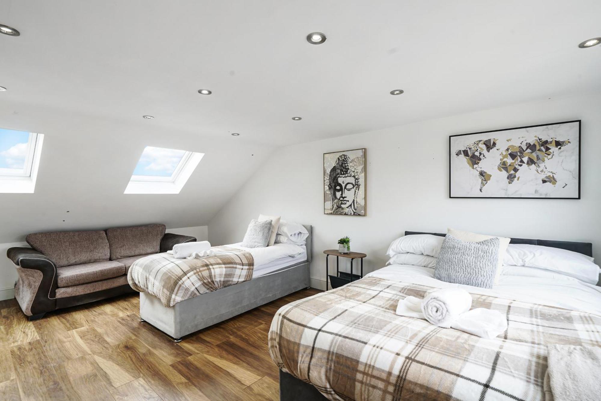 Spa Shower I 4Bed 3Bath I Sleeps X9 I Parking X2 Elstree Exterior foto